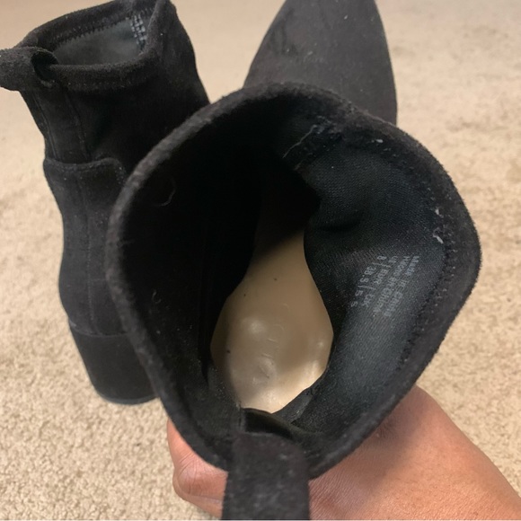 Faux suede booties - Picture 6 of 11